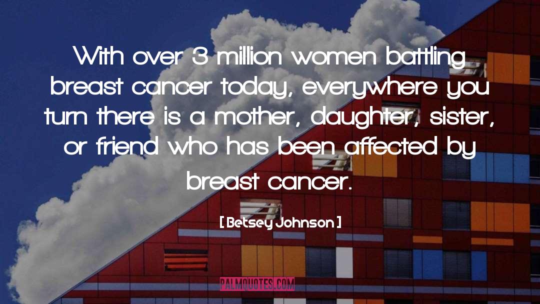 Cancer quotes by Betsey Johnson