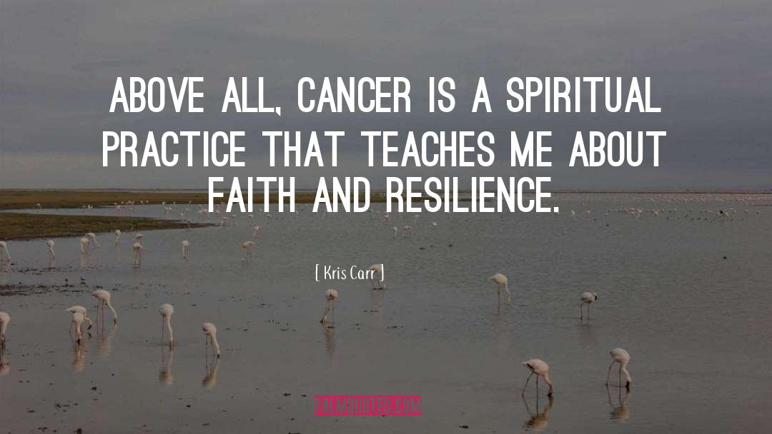 Cancer quotes by Kris Carr