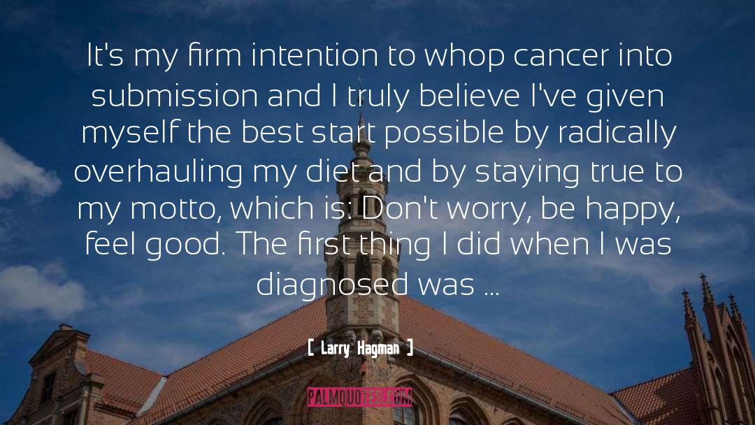 Cancer quotes by Larry Hagman