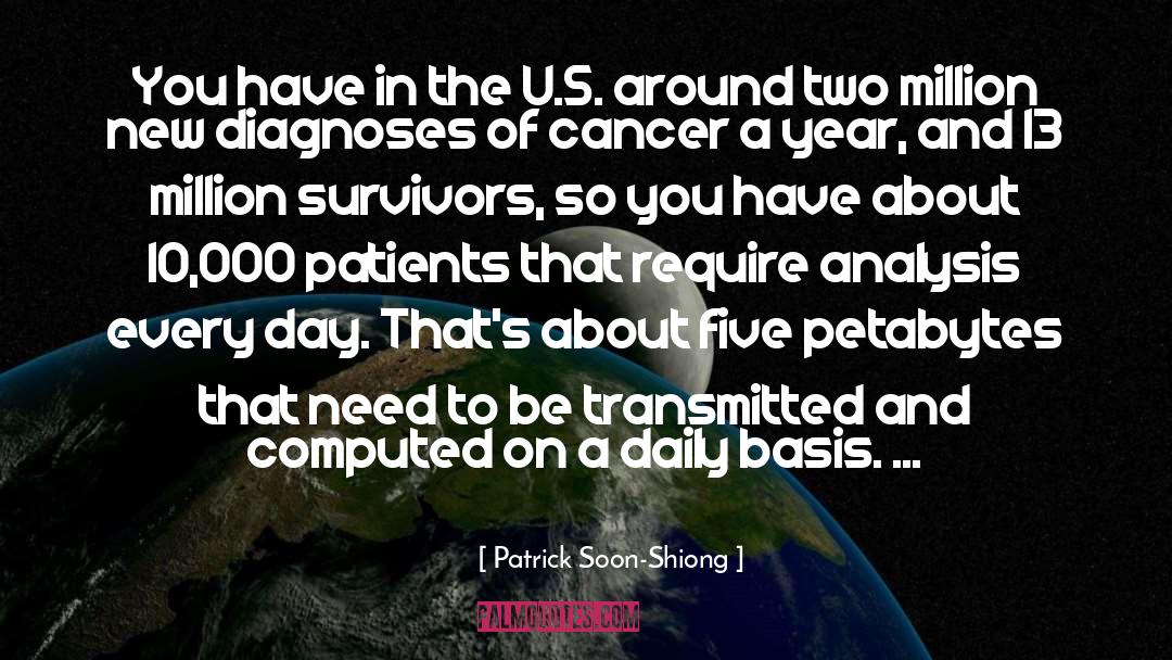 Cancer quotes by Patrick Soon-Shiong