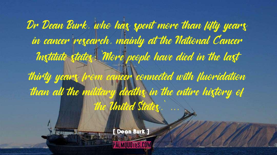 Cancer Research quotes by Dean Burk