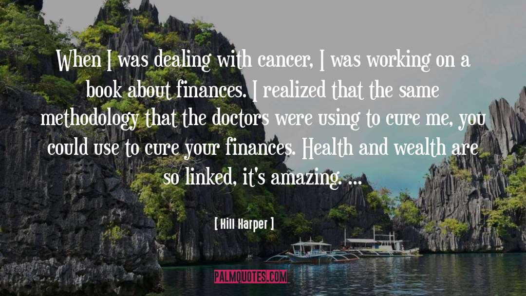 Cancer Screening quotes by Hill Harper