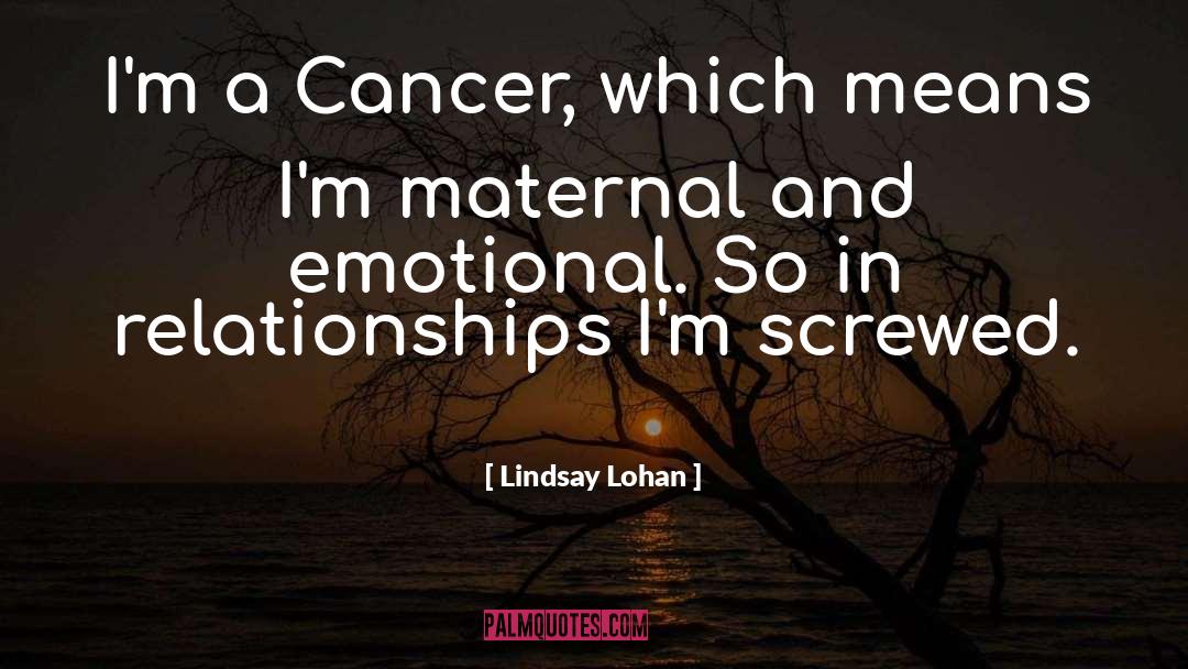 Cancer Ward quotes by Lindsay Lohan