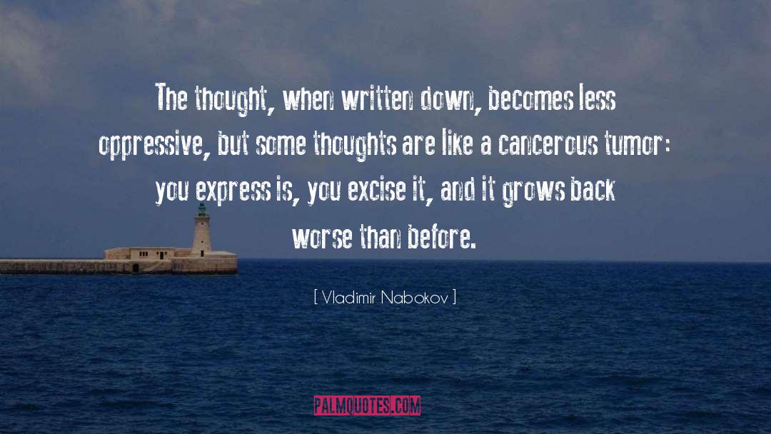 Cancerous quotes by Vladimir Nabokov