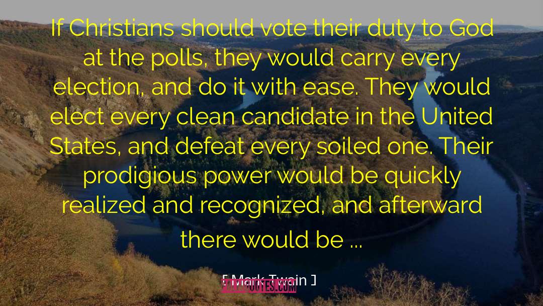 Candidate quotes by Mark Twain