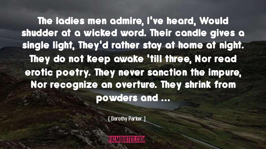 Candle Consumes quotes by Dorothy Parker