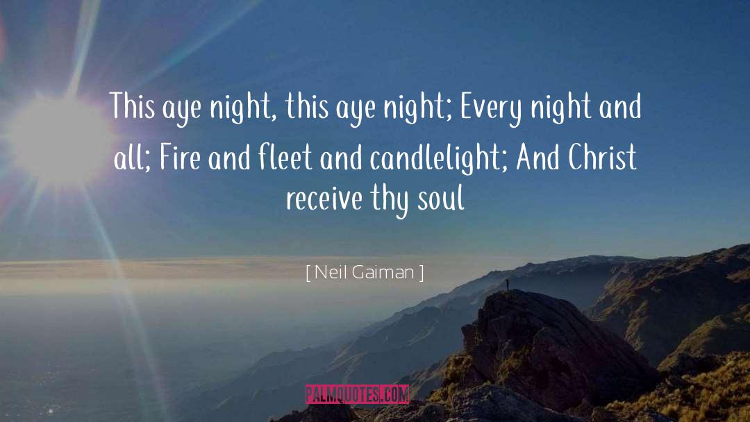 Candlelight quotes by Neil Gaiman