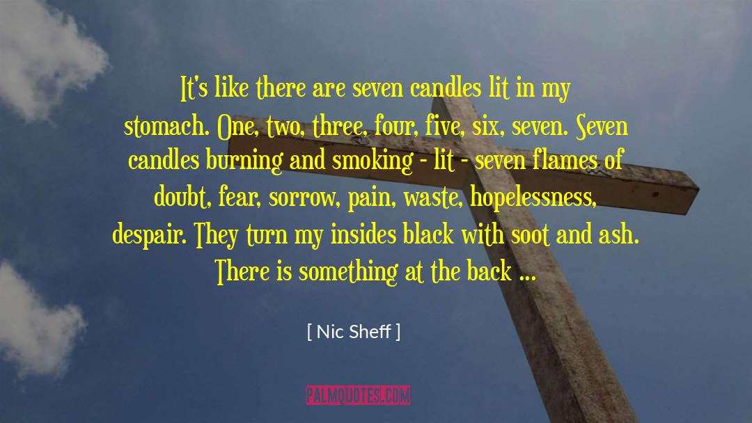 Candles Burning quotes by Nic Sheff