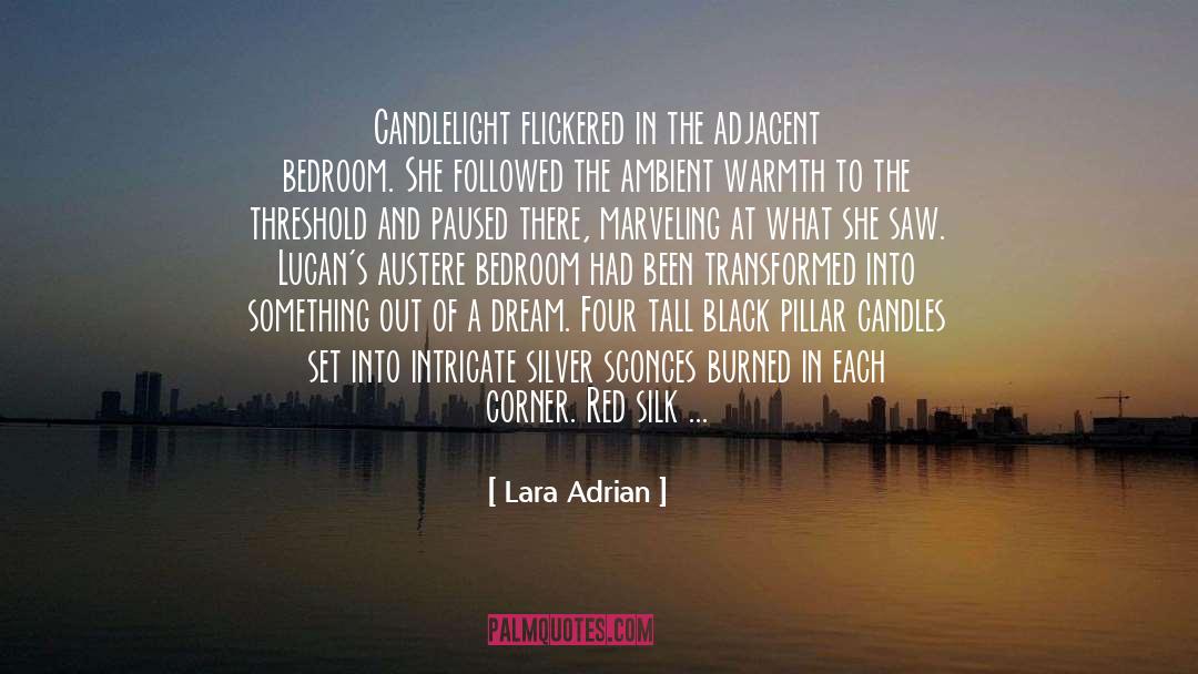 Candles quotes by Lara Adrian