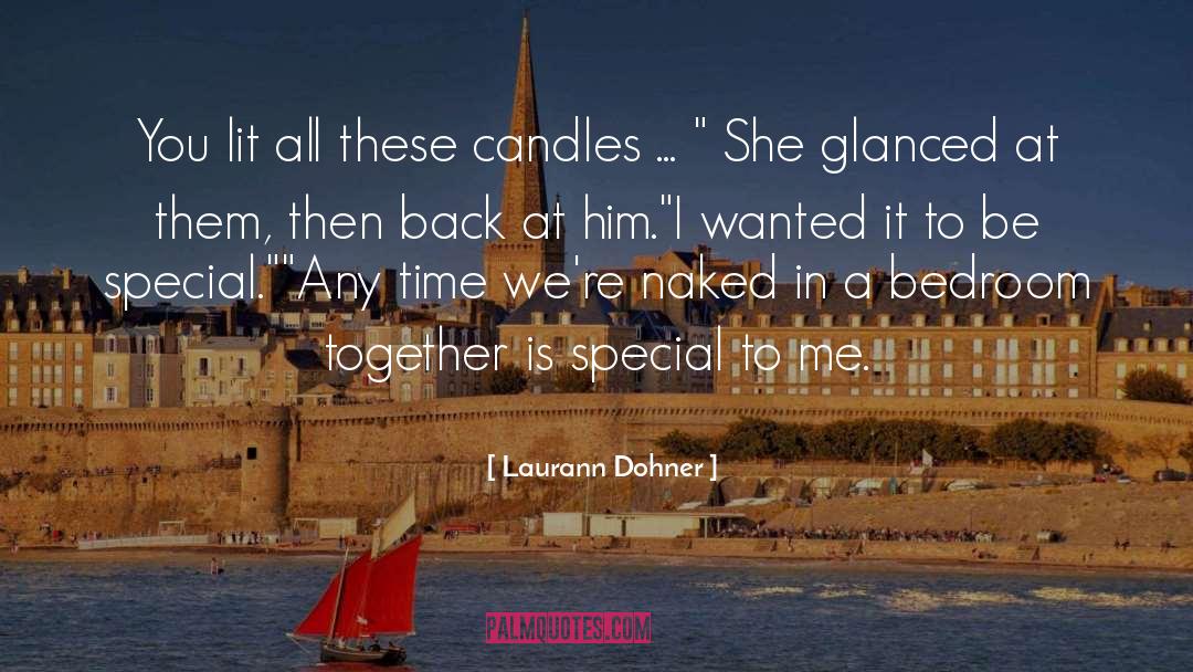 Candles quotes by Laurann Dohner