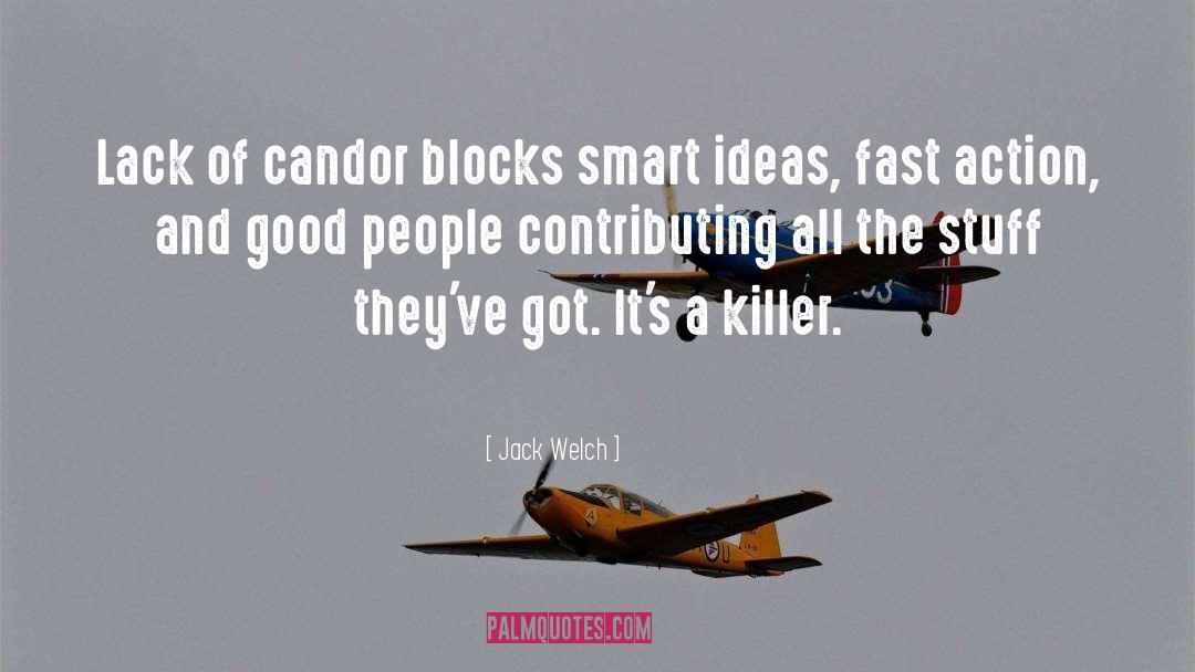 Candor quotes by Jack Welch