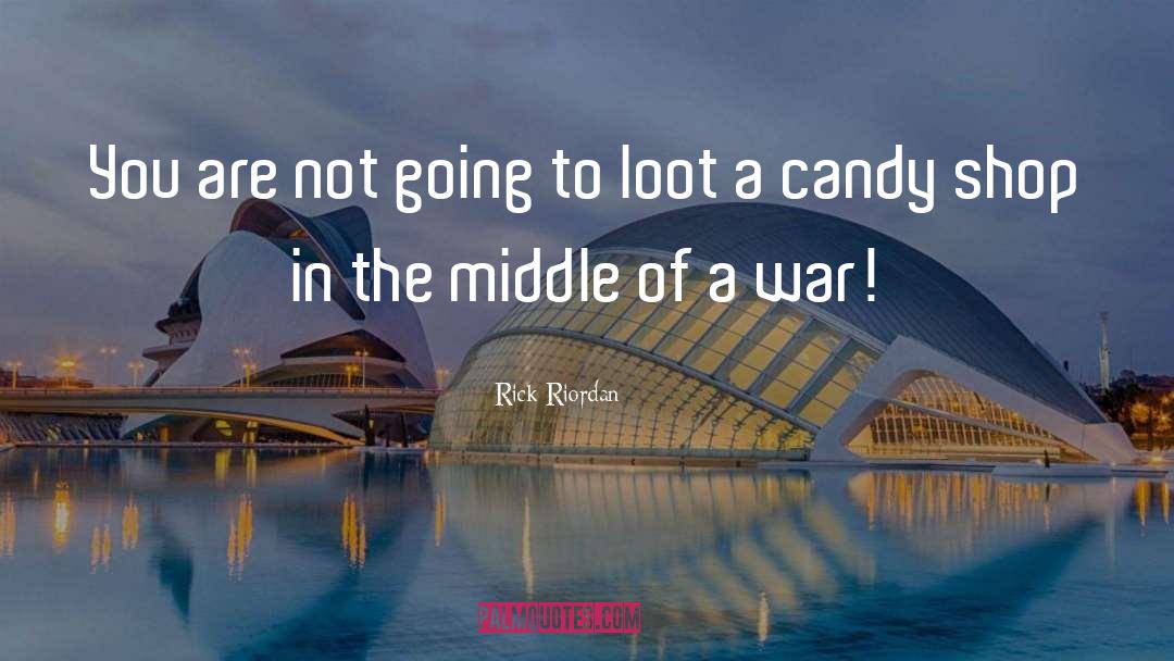 Candy quotes by Rick Riordan
