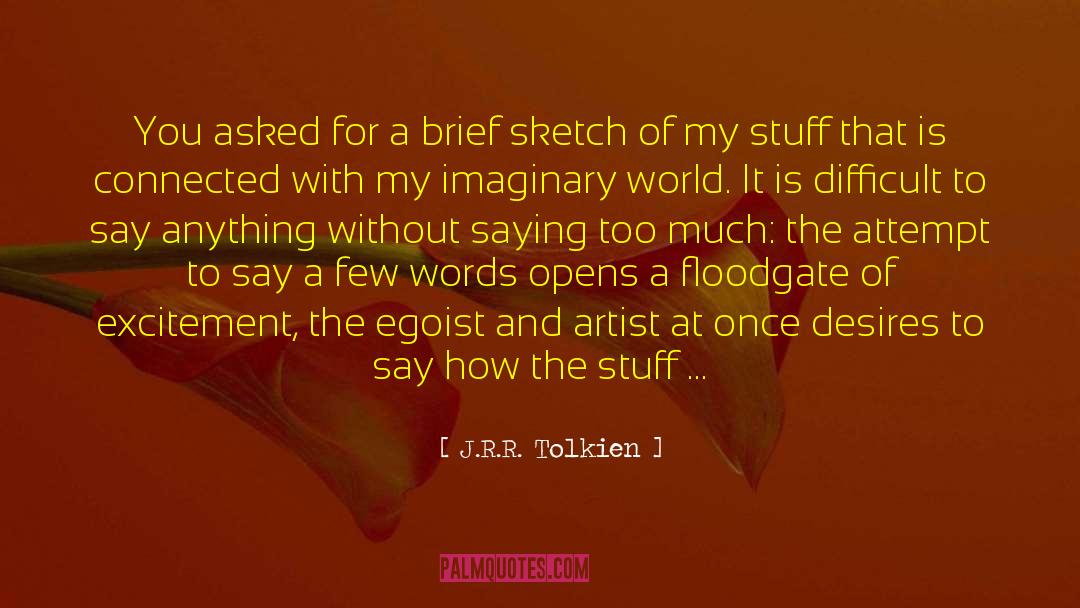 Candy Sketch quotes by J.R.R. Tolkien