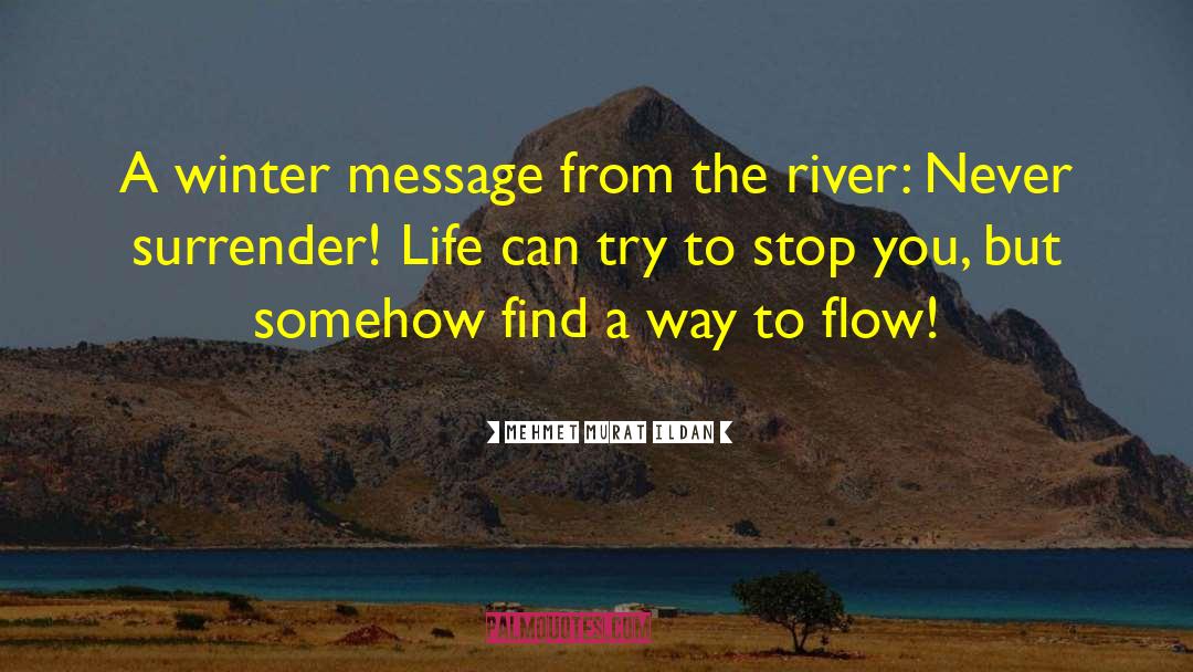 Cane River quotes by Mehmet Murat Ildan