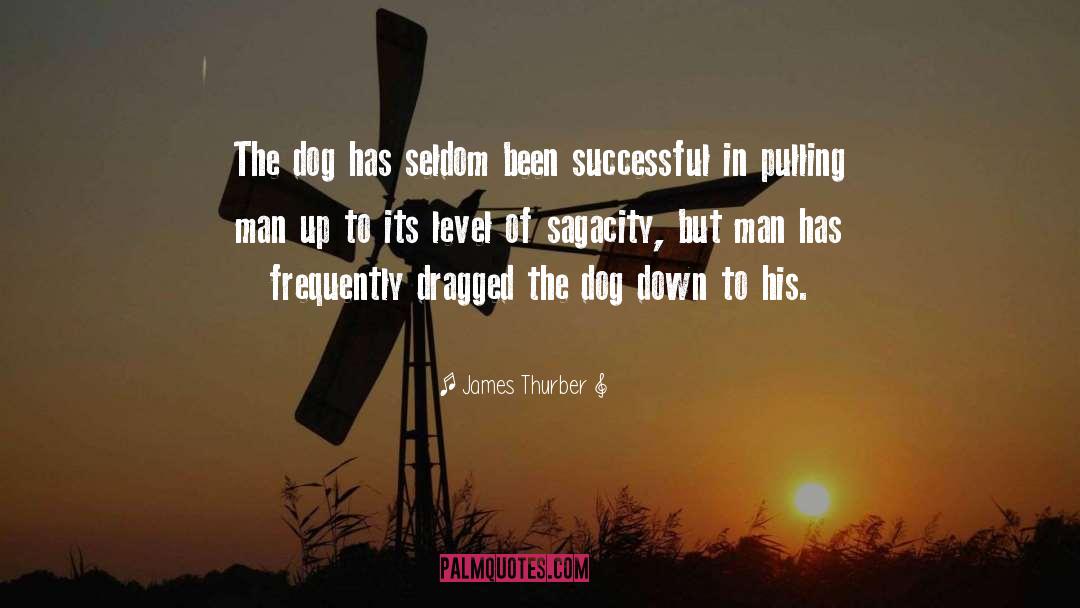 Canine quotes by James Thurber