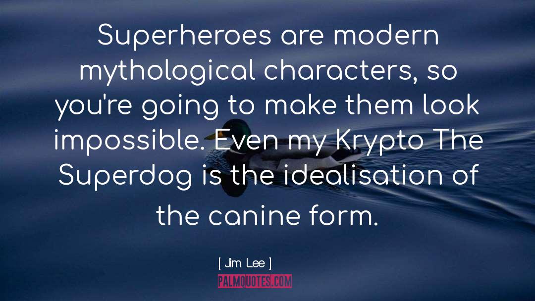 Canine quotes by Jim Lee