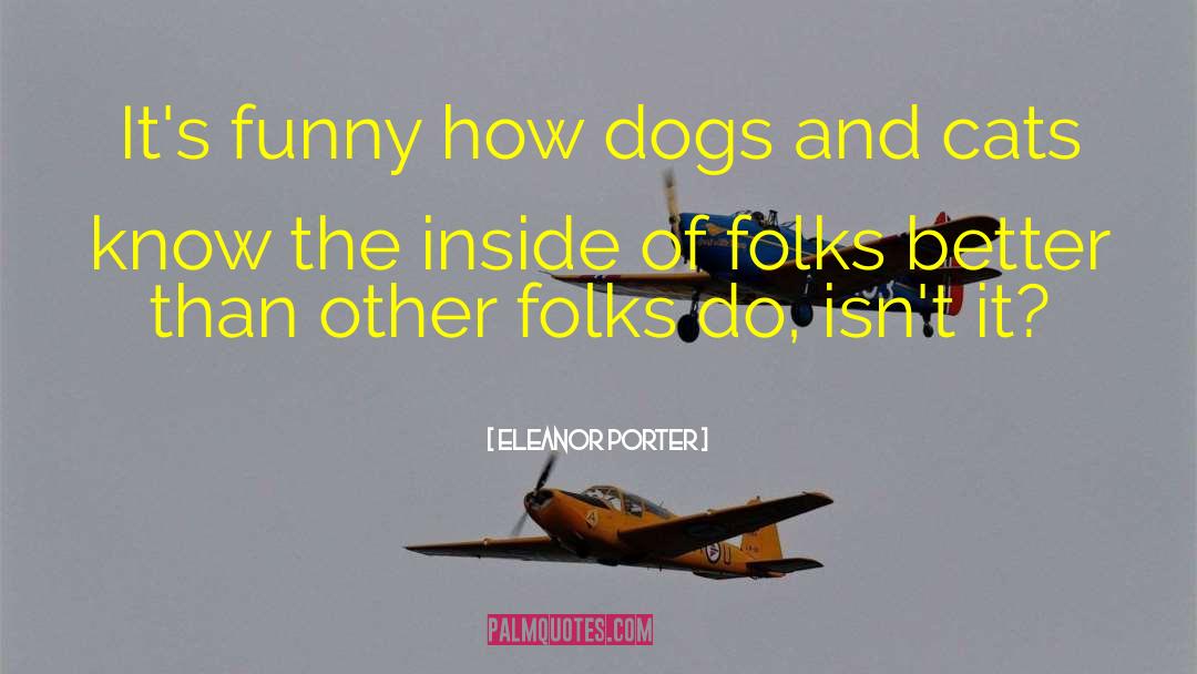 Canine quotes by Eleanor Porter