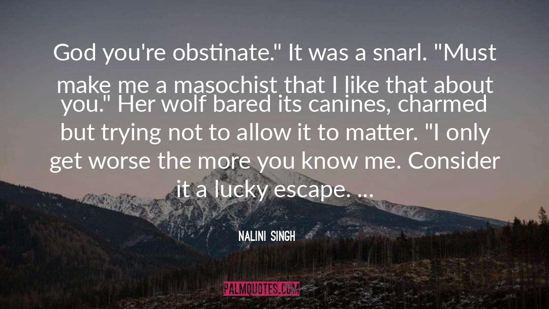 Canines quotes by Nalini Singh