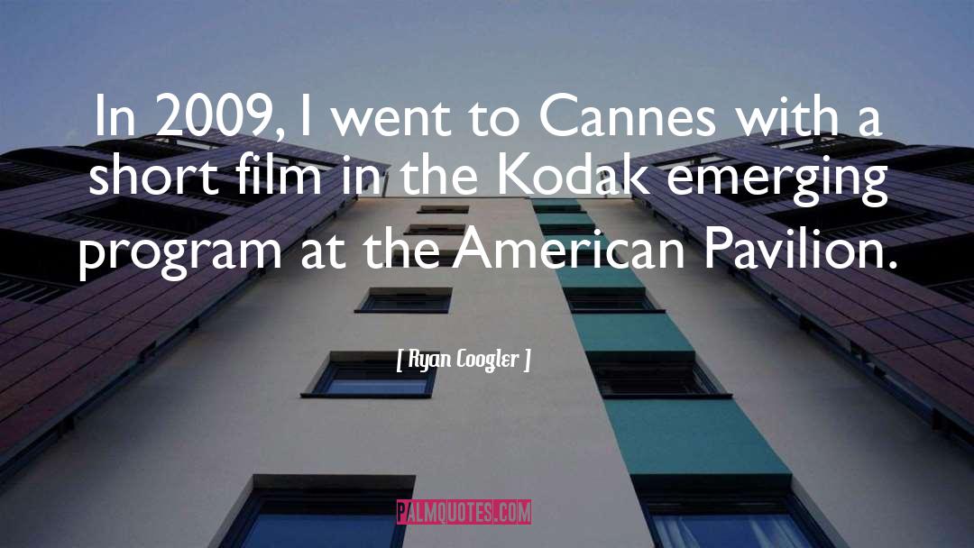 Cannes Film Festival quotes by Ryan Coogler