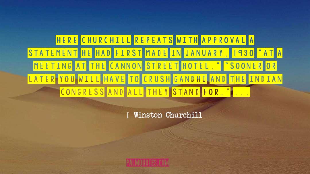 Cannon quotes by Winston Churchill