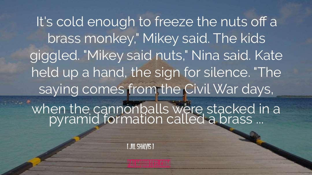 Cannonballs quotes by Jill Shalvis