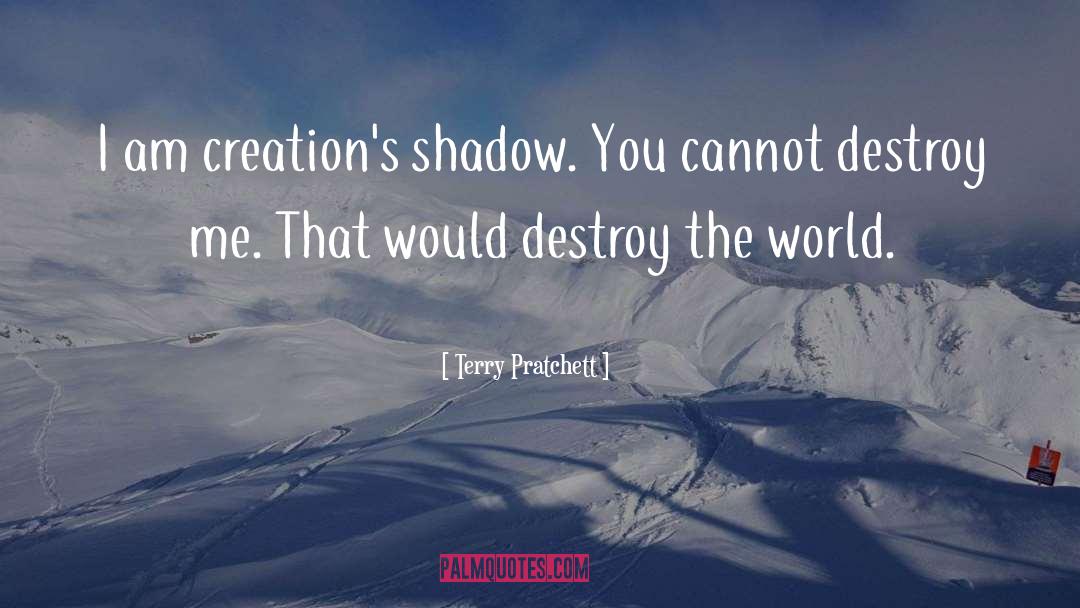 Cannot Destroy Peace quotes by Terry Pratchett