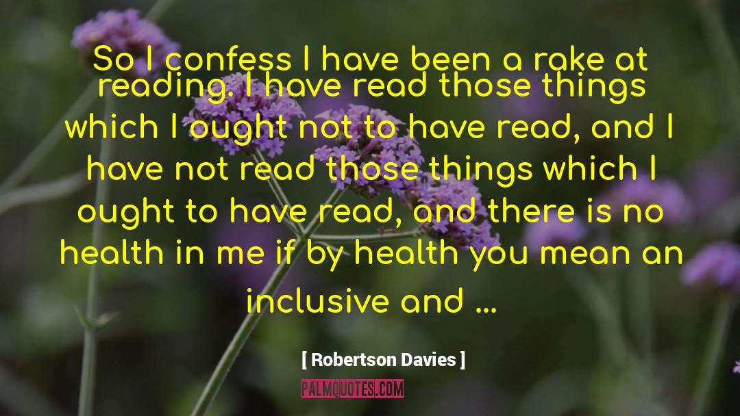 Canon Literature quotes by Robertson Davies