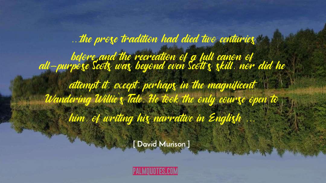 Canon quotes by David Murison