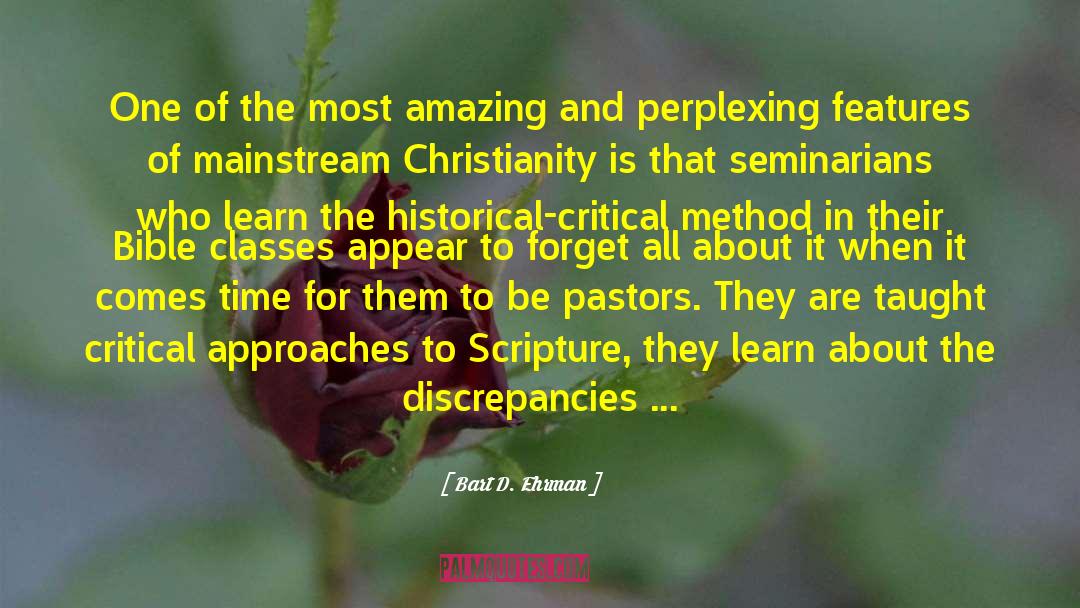 Canonical Hermeneutics quotes by Bart D. Ehrman