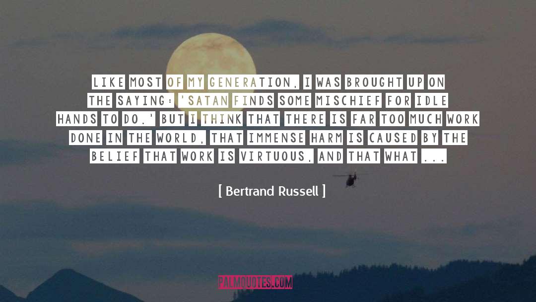 Cansler Ymca quotes by Bertrand Russell