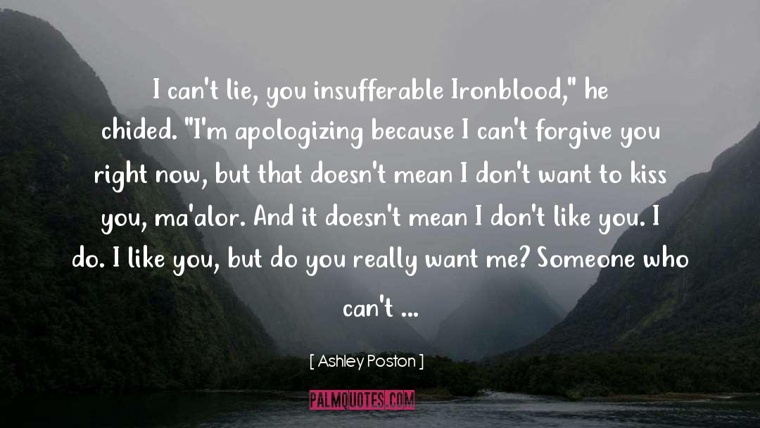 Cant Forgive quotes by Ashley Poston
