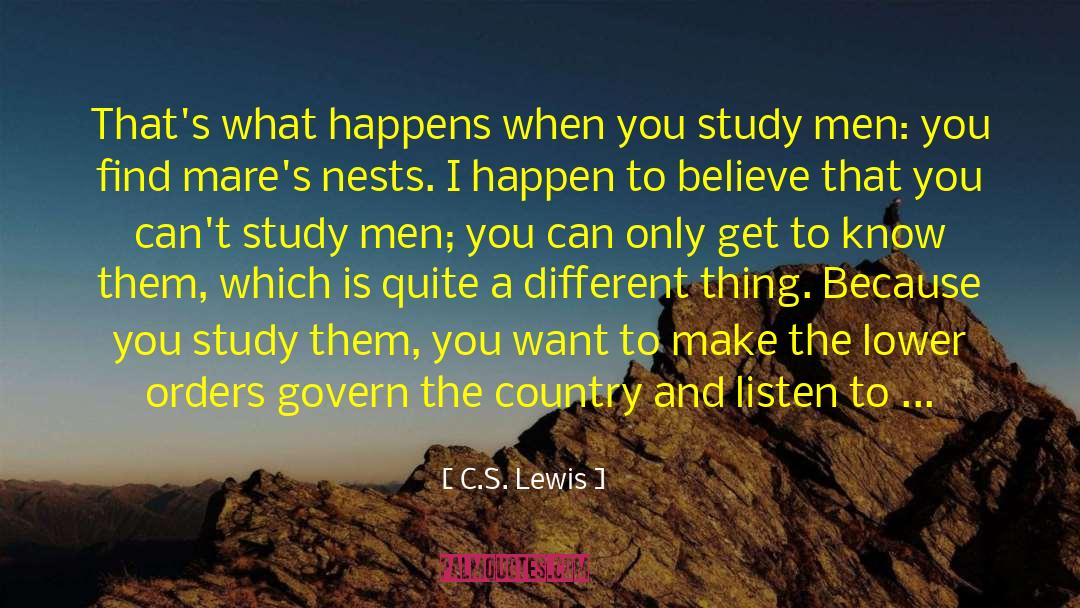 Cant Study quotes by C.S. Lewis