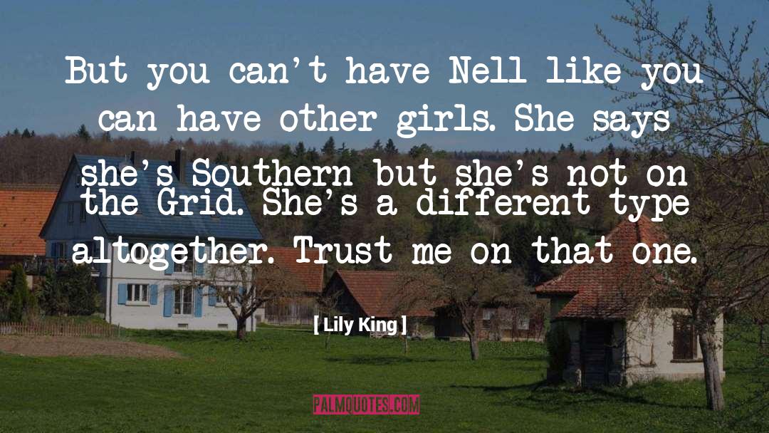 Cant Trust Anyone quotes by Lily King