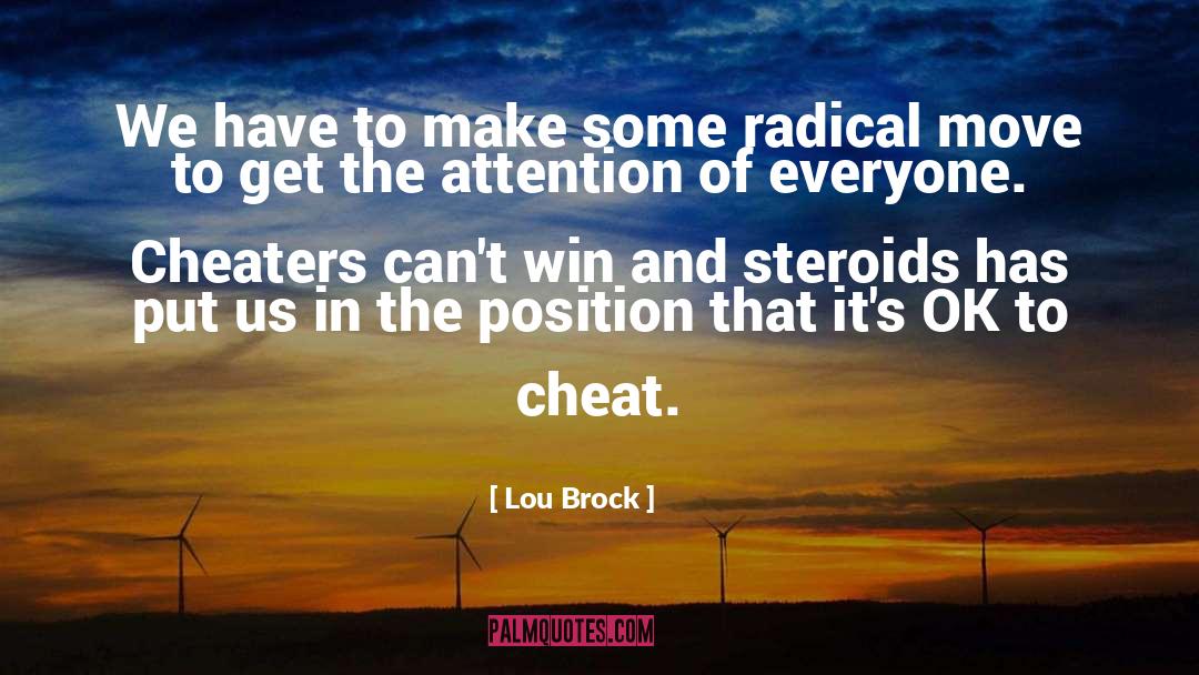 Cant Win quotes by Lou Brock