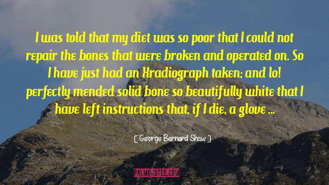 Cantava Diet quotes by George Bernard Shaw