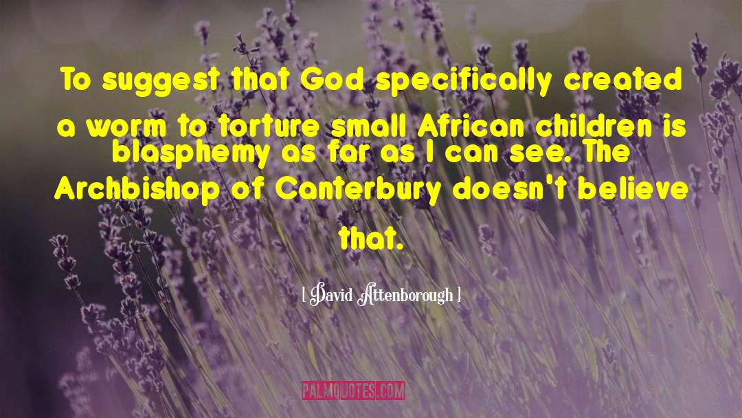 Canterbury quotes by David Attenborough