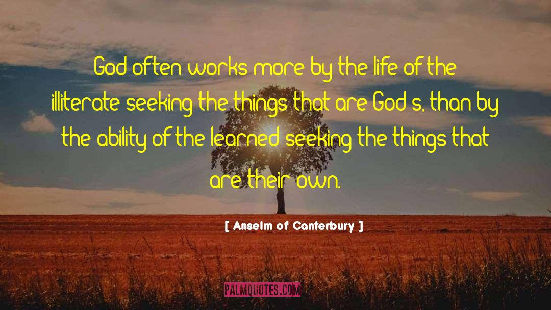 Canterbury quotes by Anselm Of Canterbury