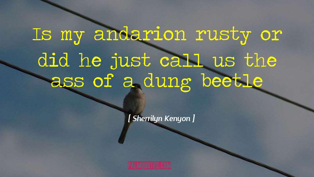 Cantharides Beetle quotes by Sherrilyn Kenyon