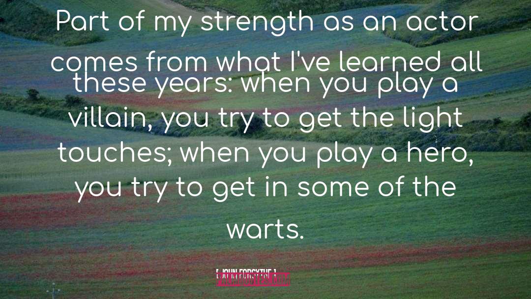 Cantharone For Warts quotes by John Forsythe