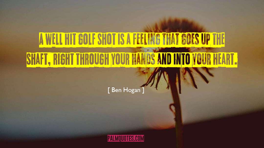 Cantley Golf quotes by Ben Hogan