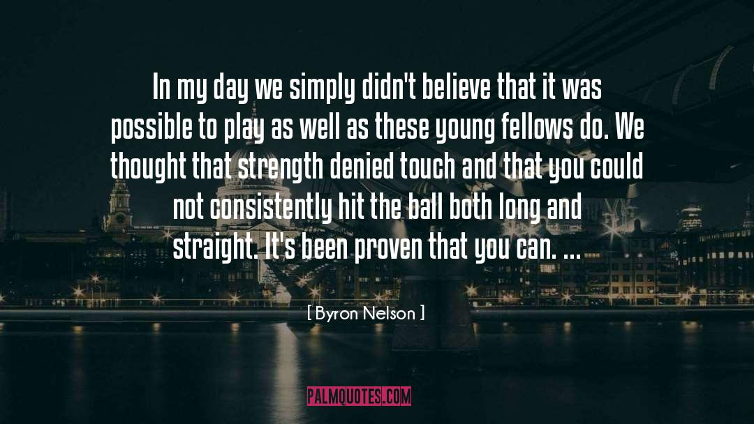Cantley Golf quotes by Byron Nelson