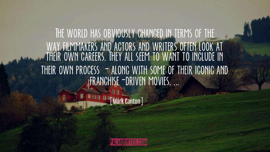 Canton quotes by Mark Canton