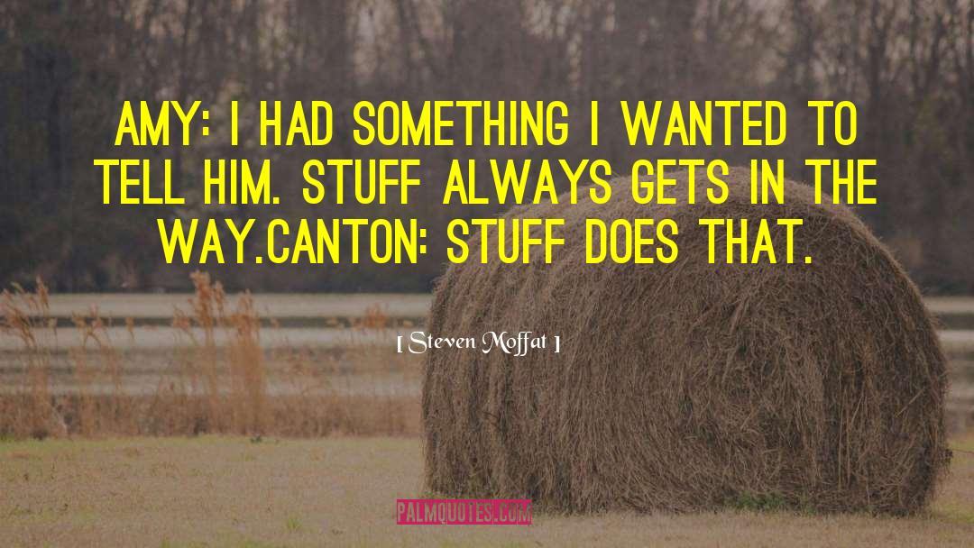 Canton quotes by Steven Moffat