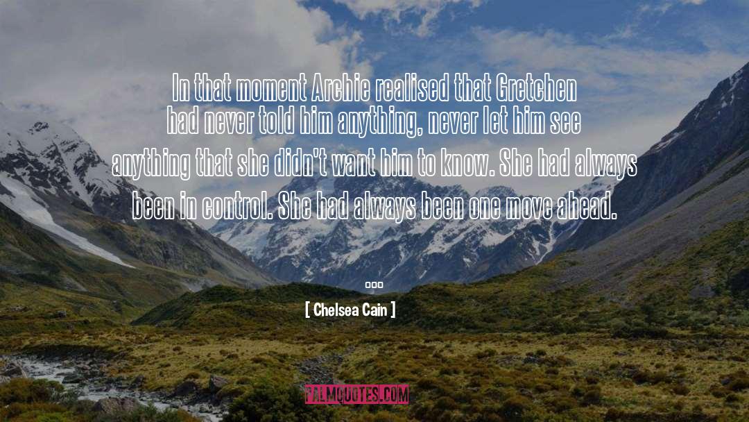 Cantora Gretchen quotes by Chelsea Cain