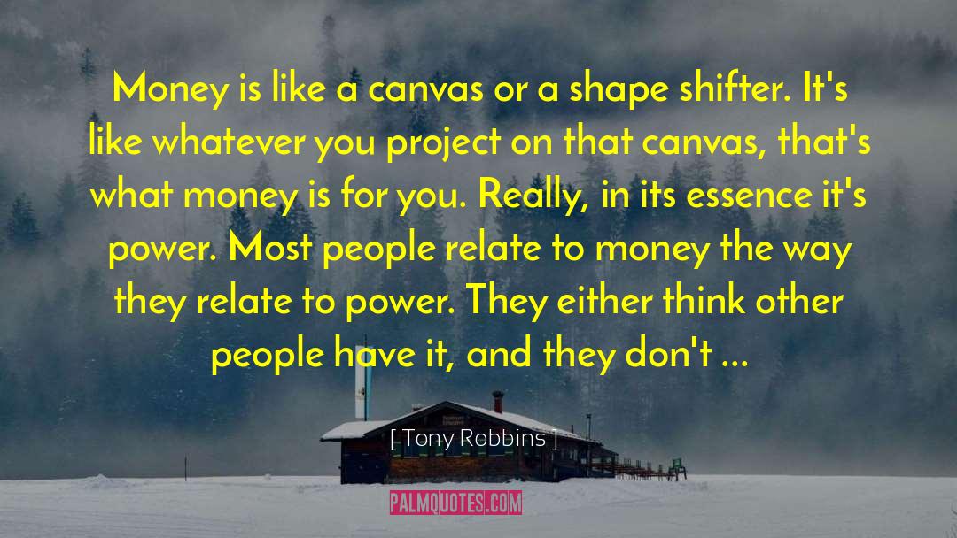 Canvas Bag quotes by Tony Robbins