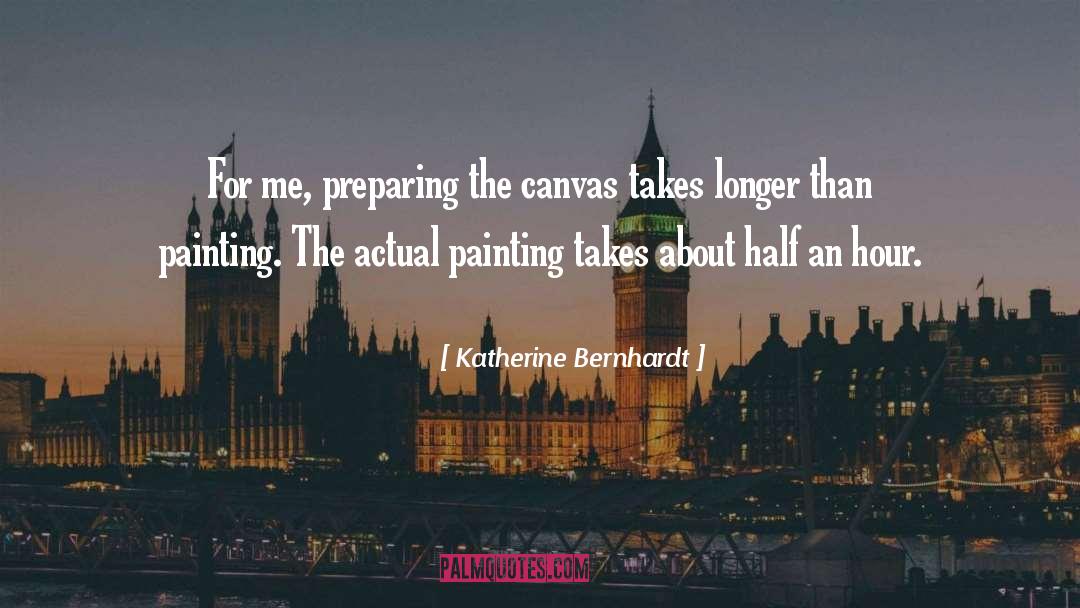 Canvas quotes by Katherine Bernhardt