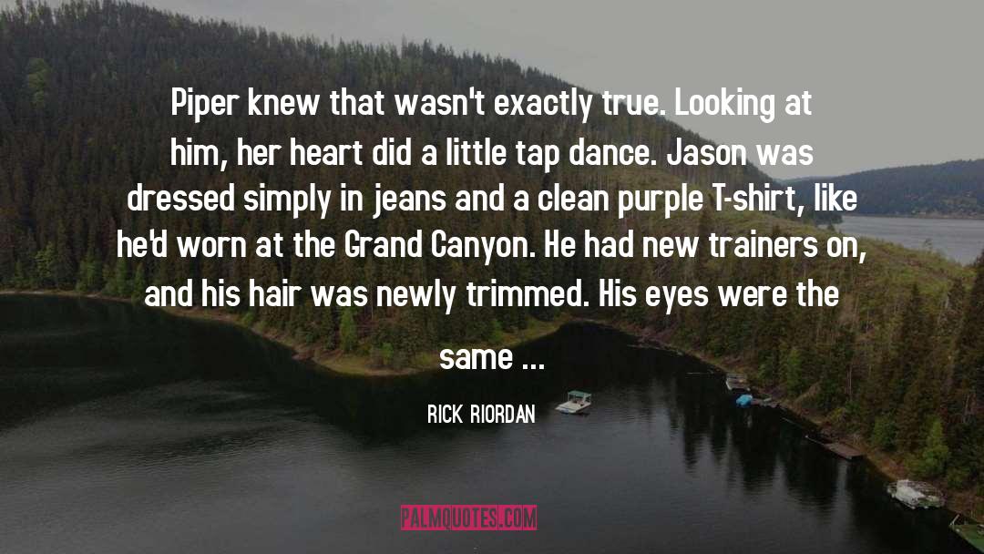 Canyon quotes by Rick Riordan