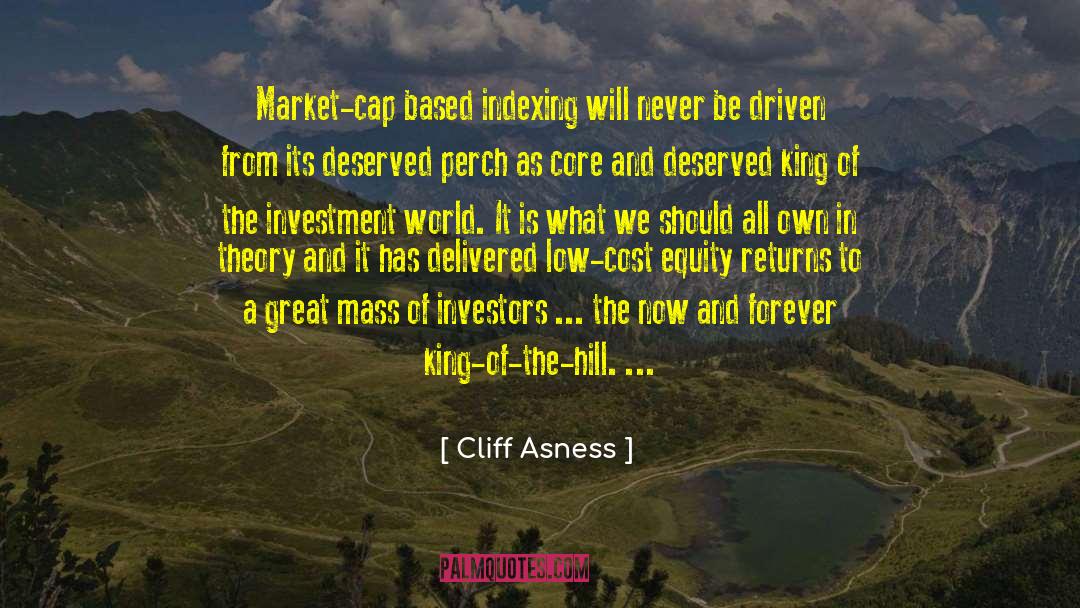 Cap quotes by Cliff Asness