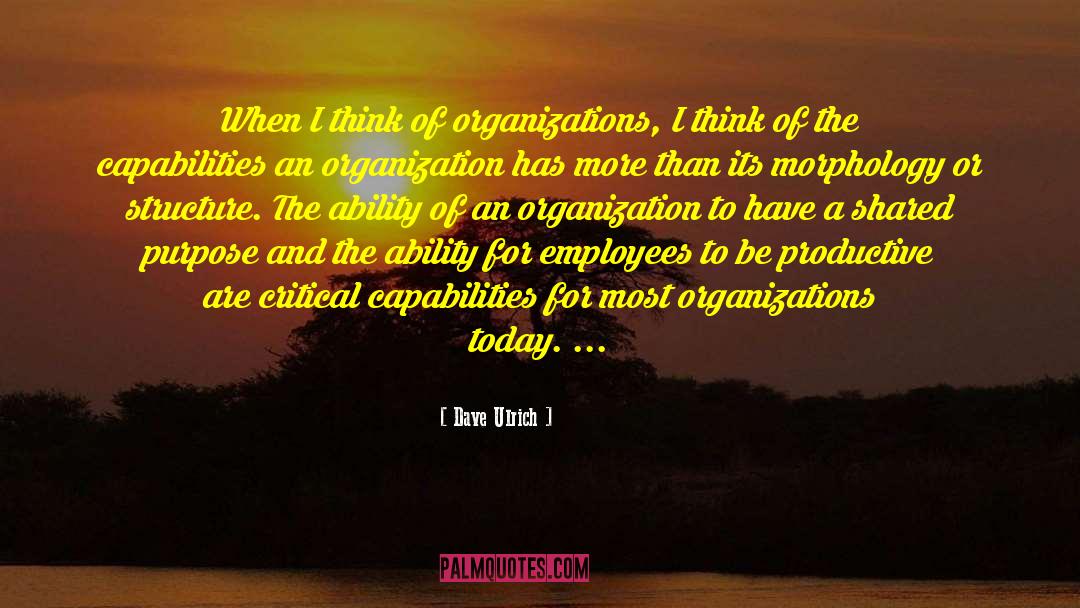 Capabilities Elmira quotes by Dave Ulrich