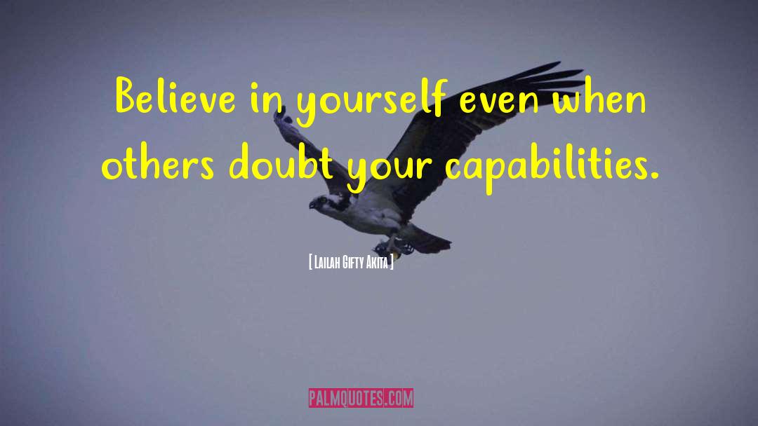 Capabilities Elmira quotes by Lailah Gifty Akita